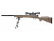SX9 DB Tokyo Soldier Gas & Spring Bolt Action Tan by UHC Airsoft per Umarex